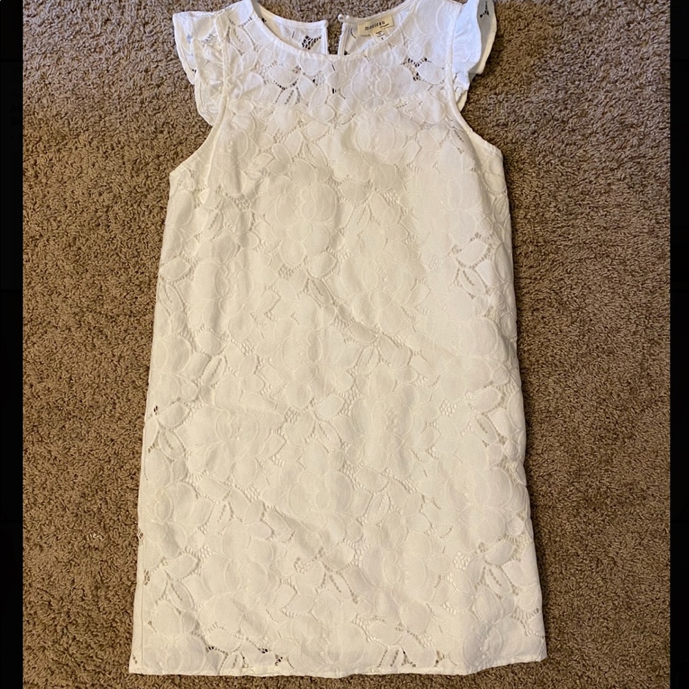 White dress size large